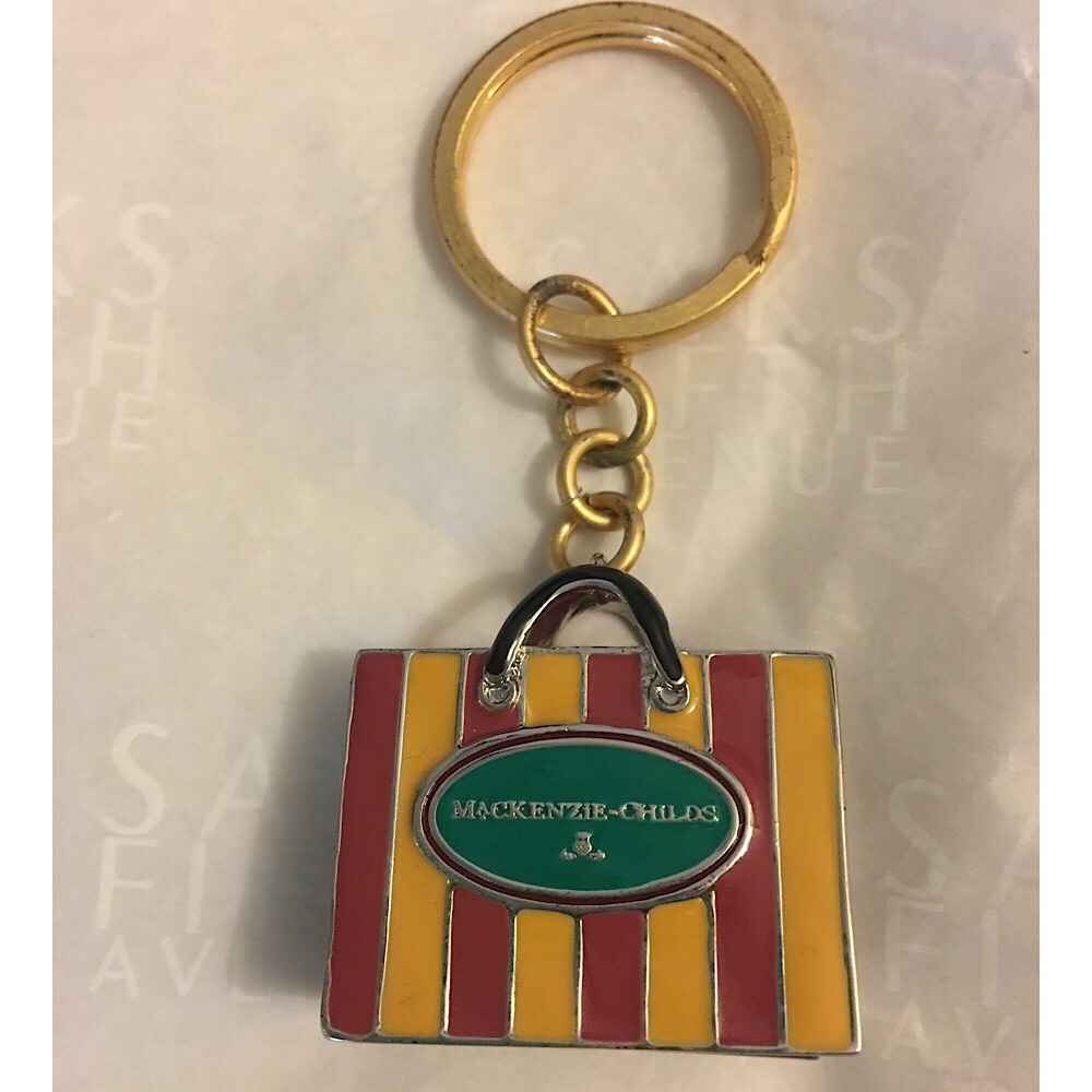 Mackenzie-Child’s Gift Bag Key Ring